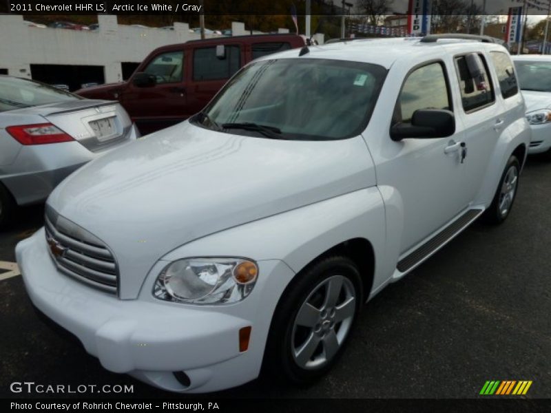 Arctic Ice White / Gray 2011 Chevrolet HHR LS