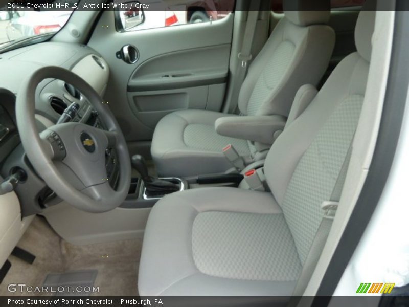 Arctic Ice White / Gray 2011 Chevrolet HHR LS