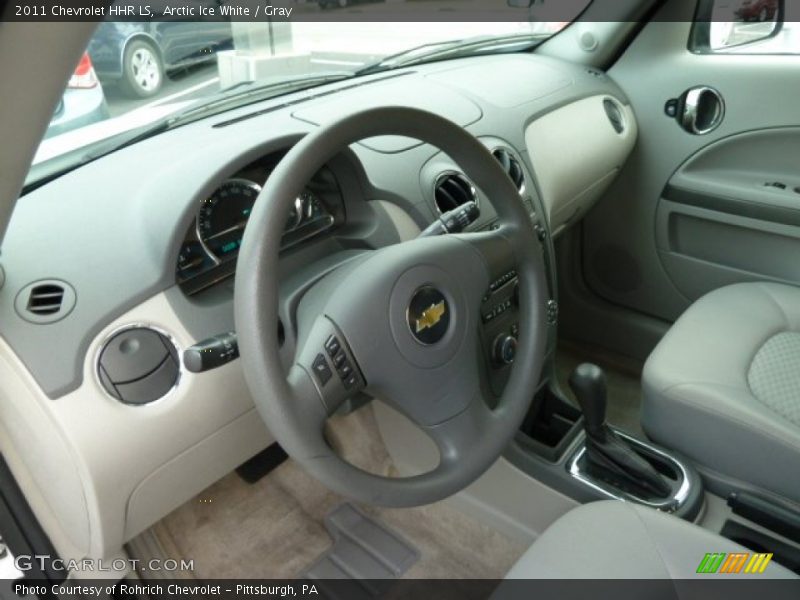 Arctic Ice White / Gray 2011 Chevrolet HHR LS