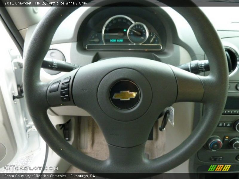Arctic Ice White / Gray 2011 Chevrolet HHR LS