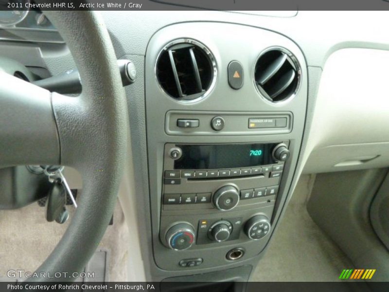 Arctic Ice White / Gray 2011 Chevrolet HHR LS