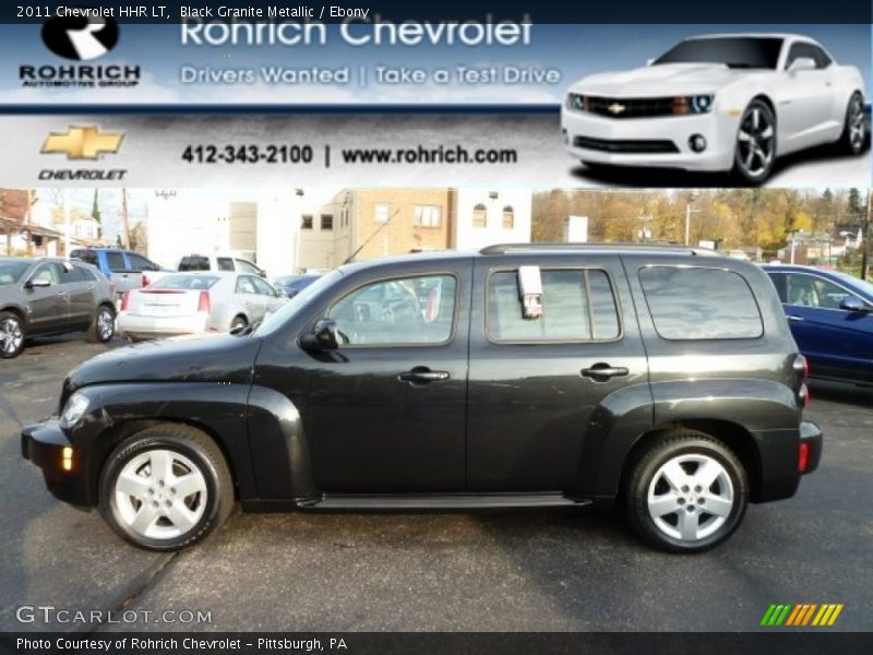 Black Granite Metallic / Ebony 2011 Chevrolet HHR LT