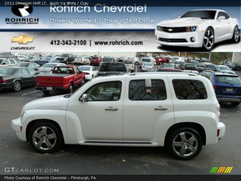 Arctic Ice White / Gray 2011 Chevrolet HHR LT