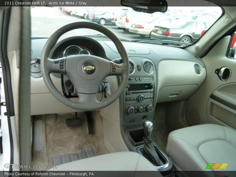 Arctic Ice White / Gray 2011 Chevrolet HHR LT
