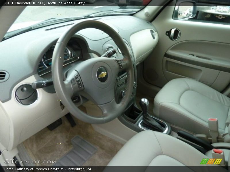 Arctic Ice White / Gray 2011 Chevrolet HHR LT