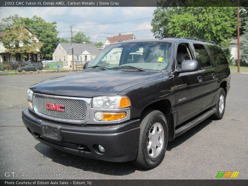 Carbon Metallic / Stone Gray 2003 GMC Yukon XL Denali AWD