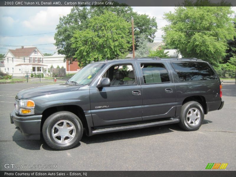 Carbon Metallic / Stone Gray 2003 GMC Yukon XL Denali AWD