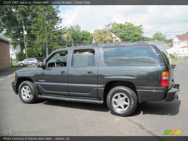 Carbon Metallic / Stone Gray 2003 GMC Yukon XL Denali AWD
