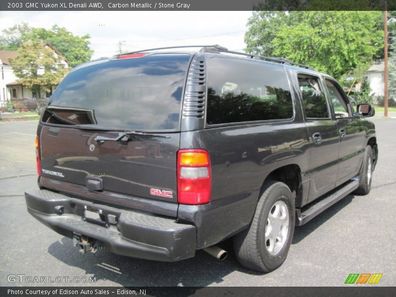Carbon Metallic / Stone Gray 2003 GMC Yukon XL Denali AWD