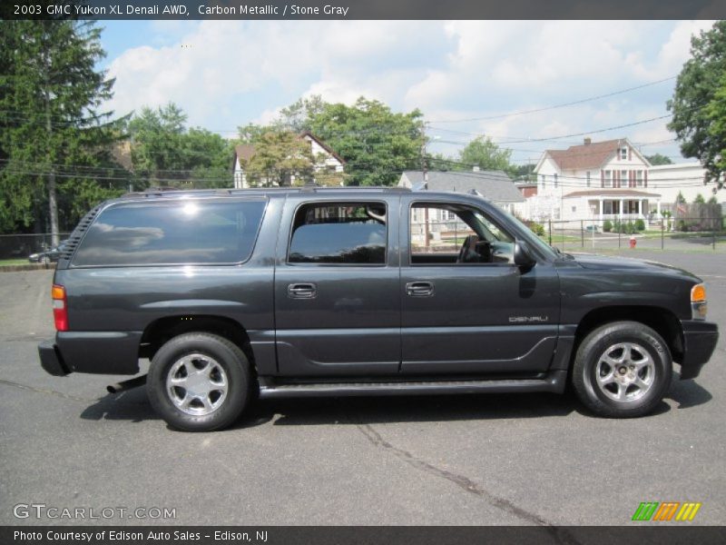 Carbon Metallic / Stone Gray 2003 GMC Yukon XL Denali AWD