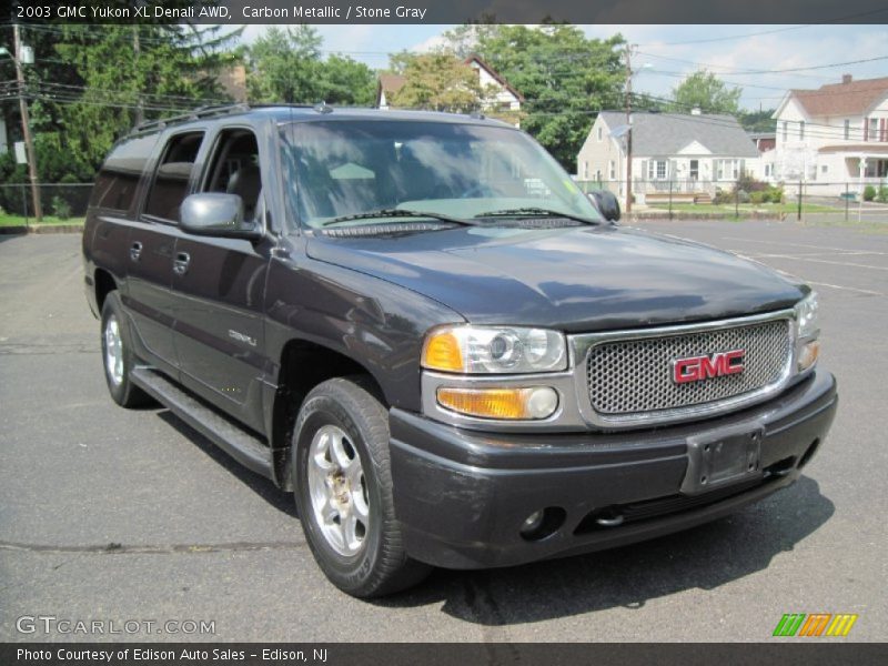 Carbon Metallic / Stone Gray 2003 GMC Yukon XL Denali AWD