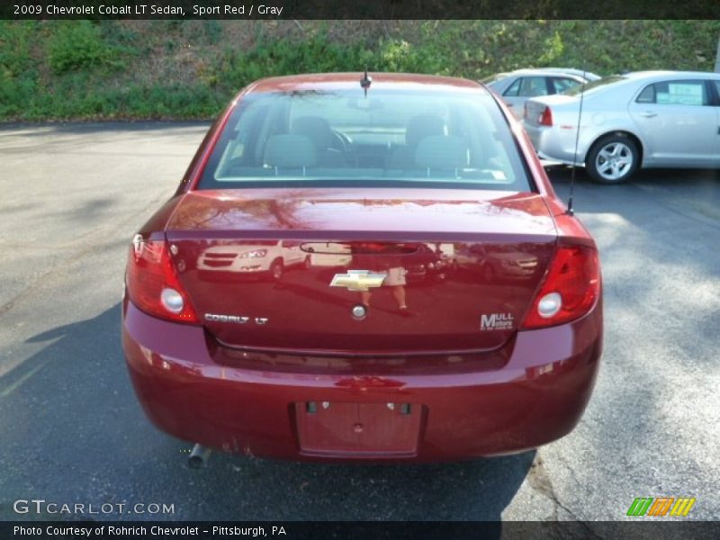 Sport Red / Gray 2009 Chevrolet Cobalt LT Sedan