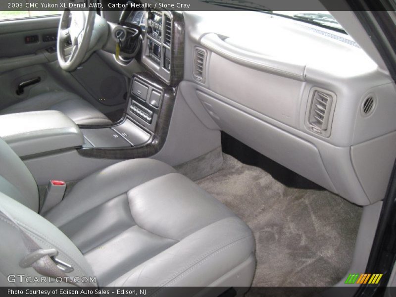 Carbon Metallic / Stone Gray 2003 GMC Yukon XL Denali AWD