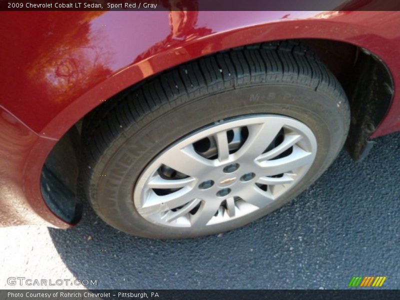 Sport Red / Gray 2009 Chevrolet Cobalt LT Sedan