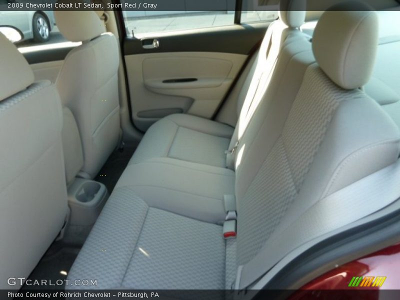 Sport Red / Gray 2009 Chevrolet Cobalt LT Sedan