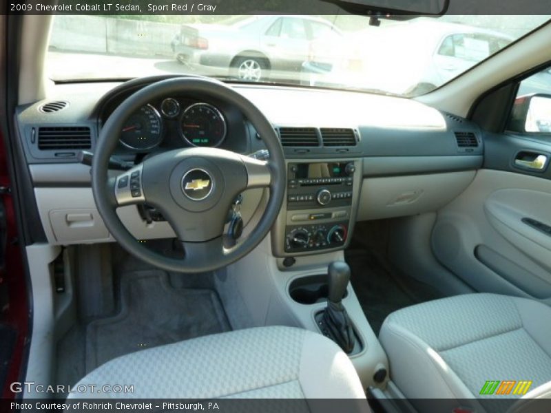 Sport Red / Gray 2009 Chevrolet Cobalt LT Sedan