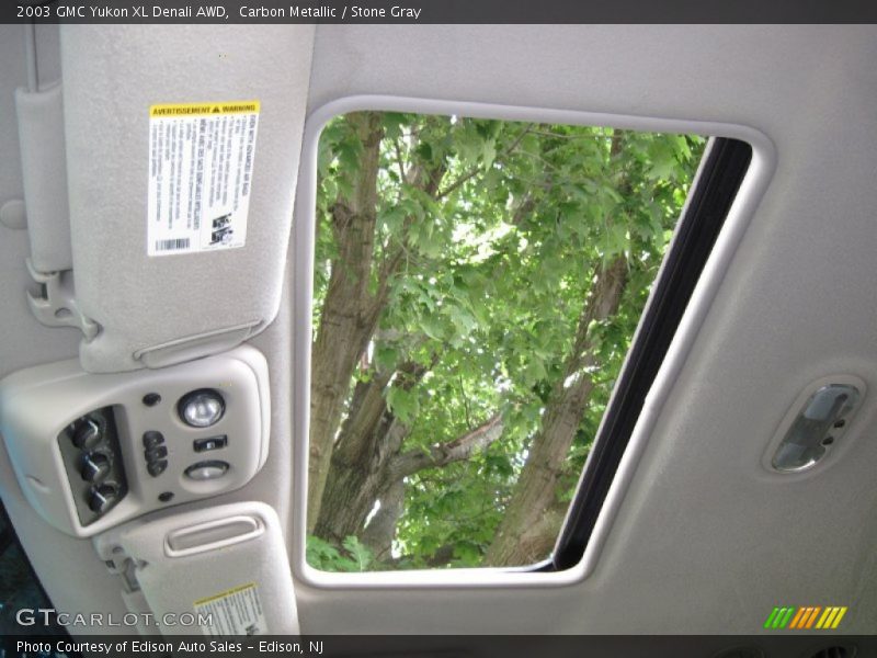 Carbon Metallic / Stone Gray 2003 GMC Yukon XL Denali AWD