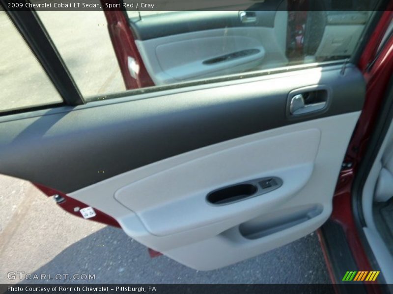 Sport Red / Gray 2009 Chevrolet Cobalt LT Sedan