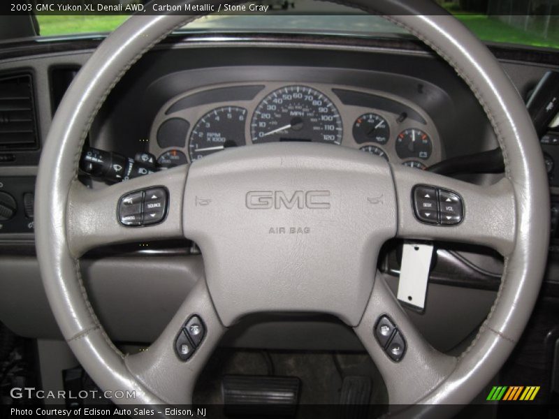 Carbon Metallic / Stone Gray 2003 GMC Yukon XL Denali AWD