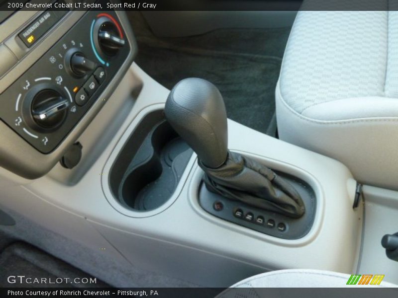 Sport Red / Gray 2009 Chevrolet Cobalt LT Sedan