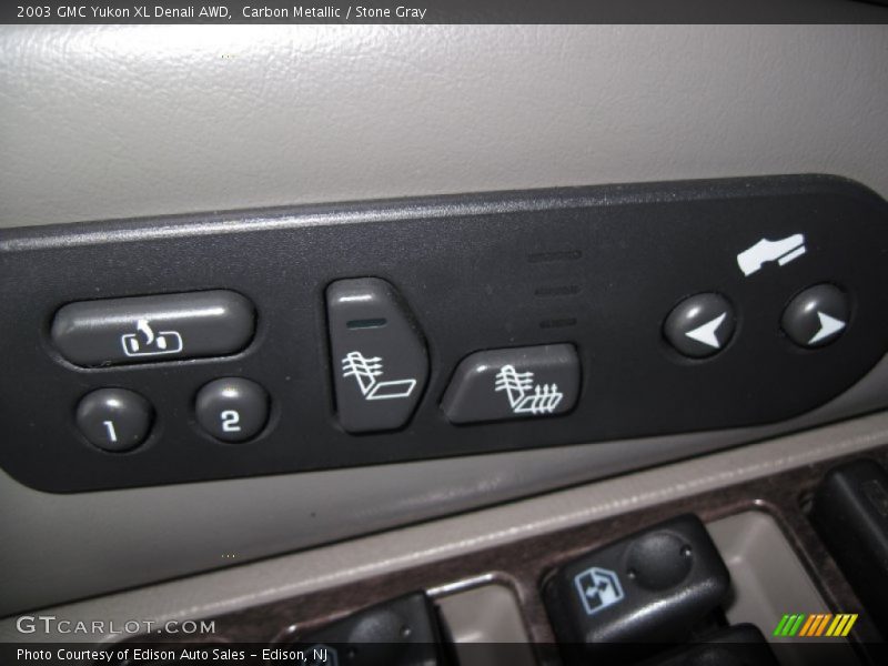 Carbon Metallic / Stone Gray 2003 GMC Yukon XL Denali AWD