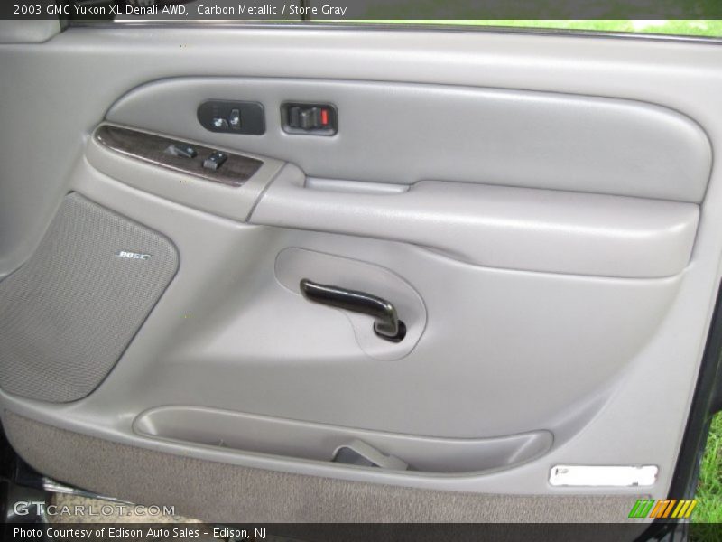 Carbon Metallic / Stone Gray 2003 GMC Yukon XL Denali AWD