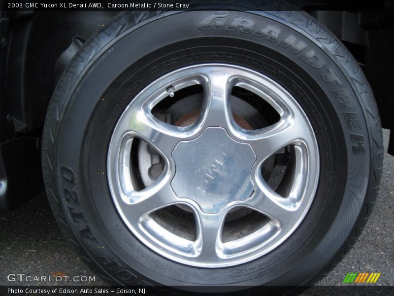 Carbon Metallic / Stone Gray 2003 GMC Yukon XL Denali AWD