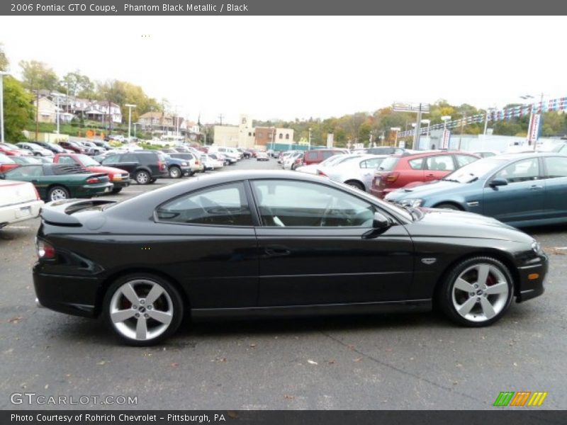 Phantom Black Metallic / Black 2006 Pontiac GTO Coupe