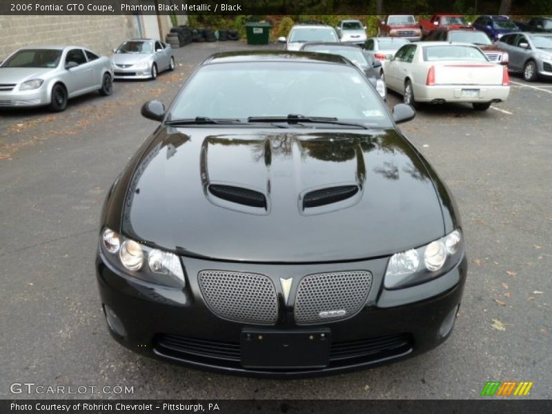 Phantom Black Metallic / Black 2006 Pontiac GTO Coupe