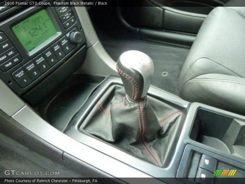 Phantom Black Metallic / Black 2006 Pontiac GTO Coupe