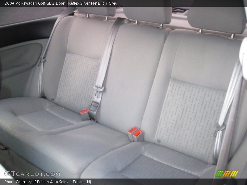 Reflex Silver Metallic / Grey 2004 Volkswagen Golf GL 2 Door
