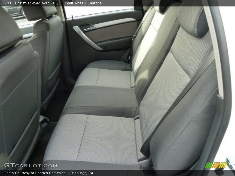 Summit White / Charcoal 2011 Chevrolet Aveo Aveo5 LT