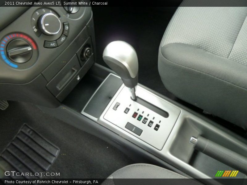 Summit White / Charcoal 2011 Chevrolet Aveo Aveo5 LT