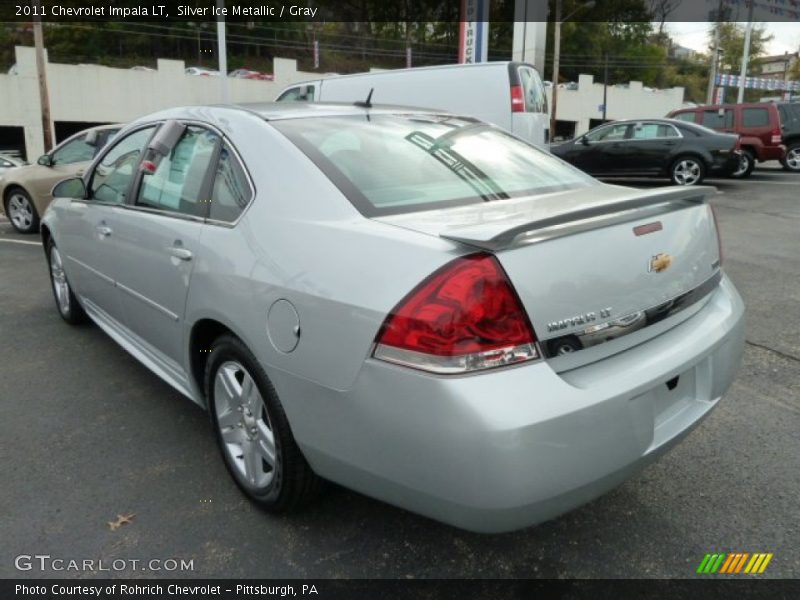 Silver Ice Metallic / Gray 2011 Chevrolet Impala LT