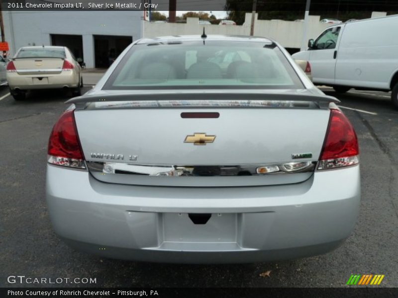 Silver Ice Metallic / Gray 2011 Chevrolet Impala LT