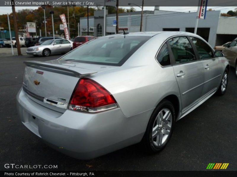 Silver Ice Metallic / Gray 2011 Chevrolet Impala LT