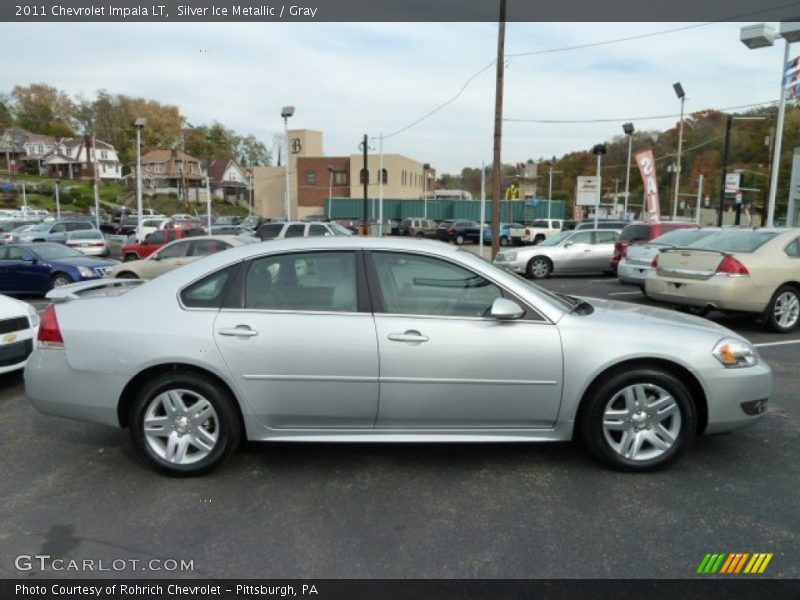 Silver Ice Metallic / Gray 2011 Chevrolet Impala LT