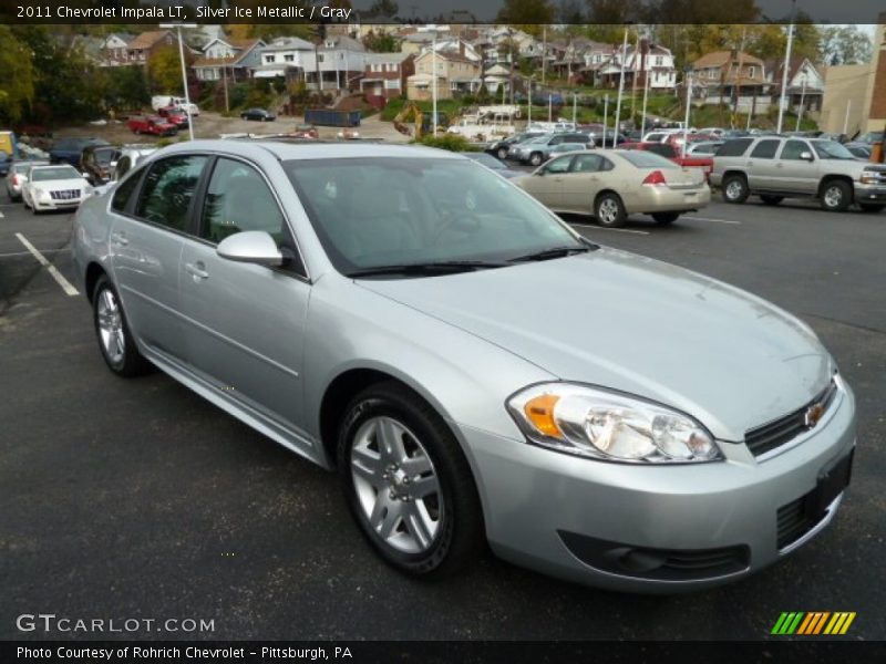 Silver Ice Metallic / Gray 2011 Chevrolet Impala LT