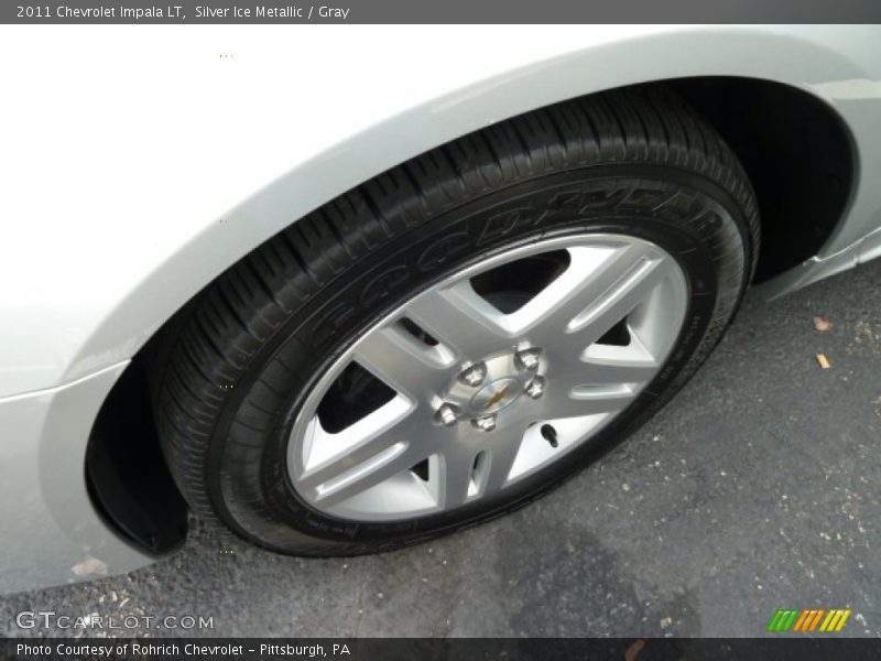 Silver Ice Metallic / Gray 2011 Chevrolet Impala LT
