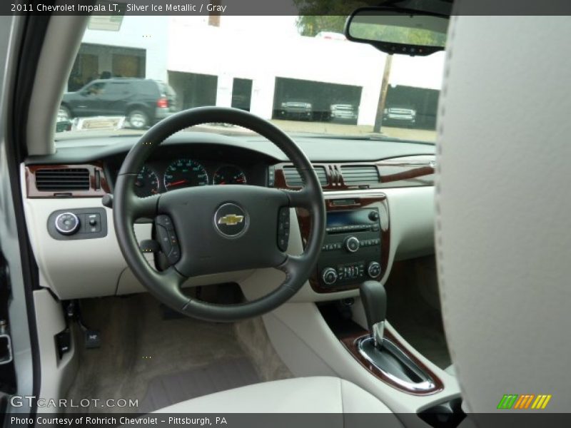 Silver Ice Metallic / Gray 2011 Chevrolet Impala LT