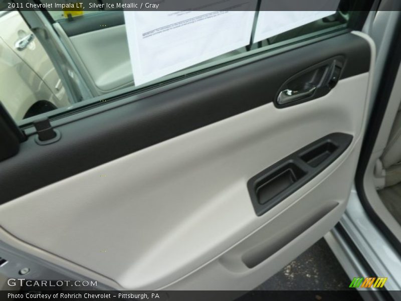 Silver Ice Metallic / Gray 2011 Chevrolet Impala LT