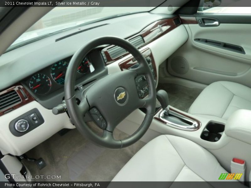 Silver Ice Metallic / Gray 2011 Chevrolet Impala LT