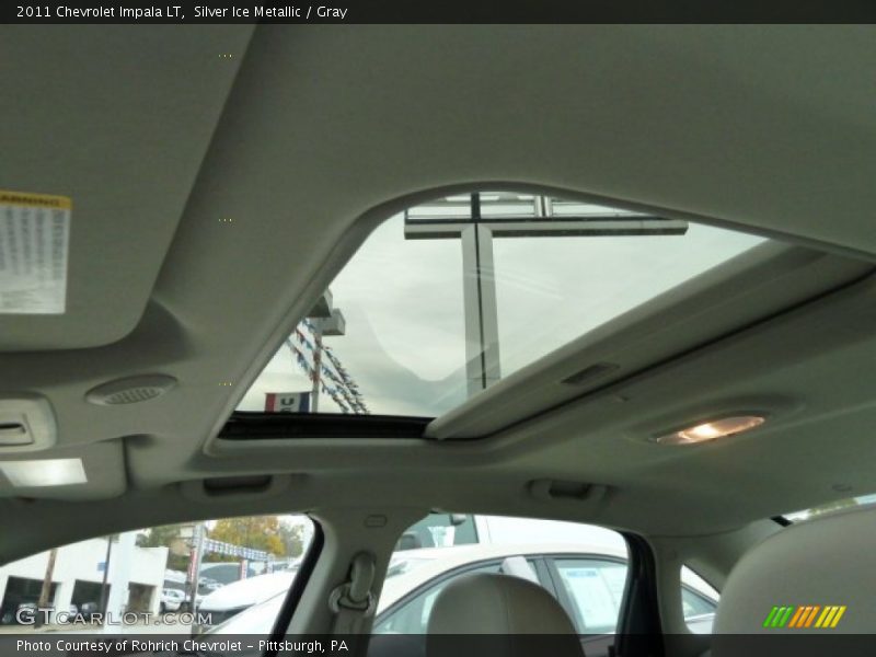 Silver Ice Metallic / Gray 2011 Chevrolet Impala LT