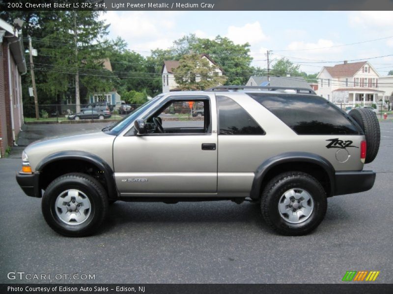  2002 Blazer LS ZR2 4x4 Light Pewter Metallic