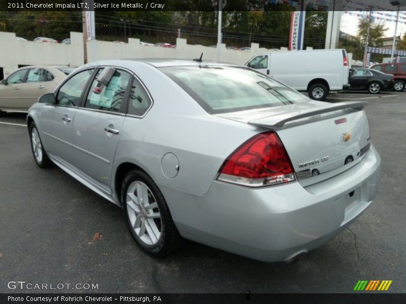 Silver Ice Metallic / Gray 2011 Chevrolet Impala LTZ