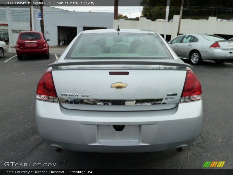 Silver Ice Metallic / Gray 2011 Chevrolet Impala LTZ