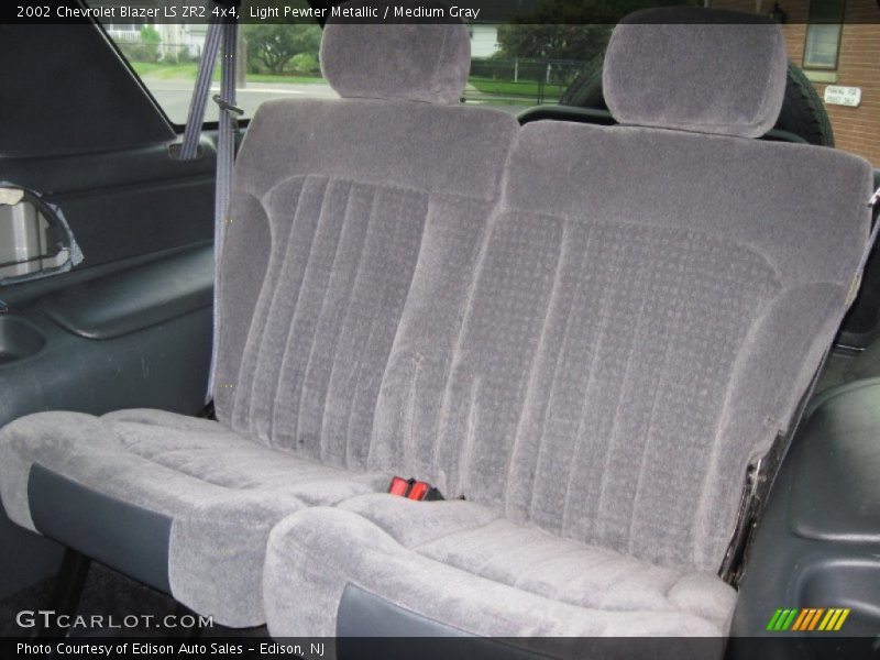 Light Pewter Metallic / Medium Gray 2002 Chevrolet Blazer LS ZR2 4x4