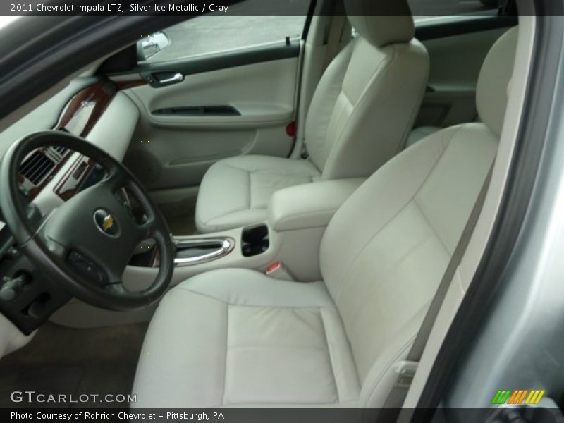 Silver Ice Metallic / Gray 2011 Chevrolet Impala LTZ