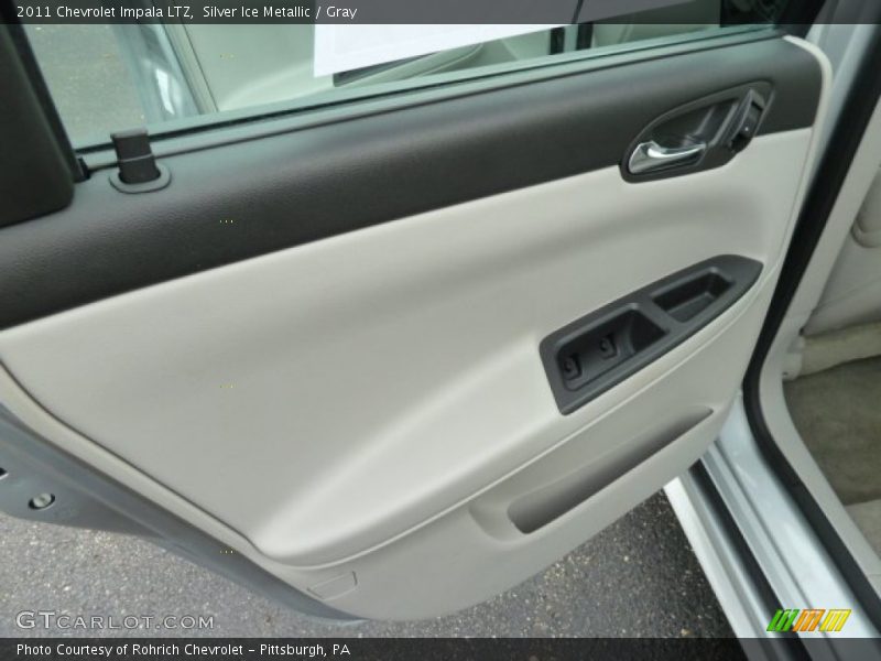 Silver Ice Metallic / Gray 2011 Chevrolet Impala LTZ