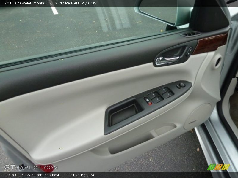 Silver Ice Metallic / Gray 2011 Chevrolet Impala LTZ